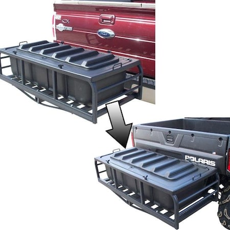 Great Day Great Day HNRCK1 Hitch-n-Ride Coversion Kit Z Bar With 7 Inch Rise - Truck to ATV-UTV HNRCK1